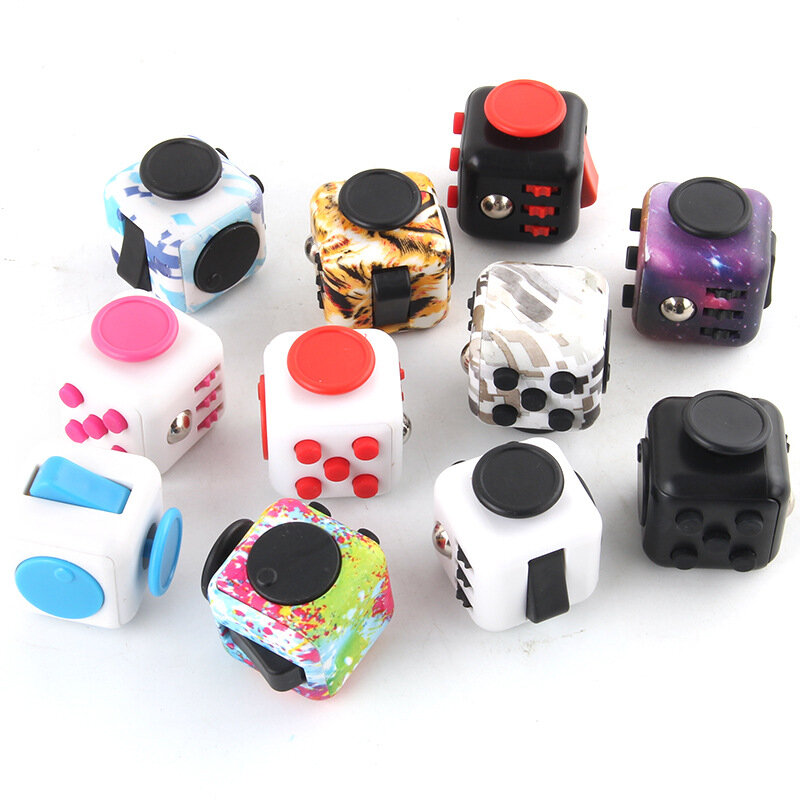 Color Cubes Antistress Toys Fidget Decompression Toy Anti-stress Anti Stress Games For Adults Antistress anxiety Kids Gift