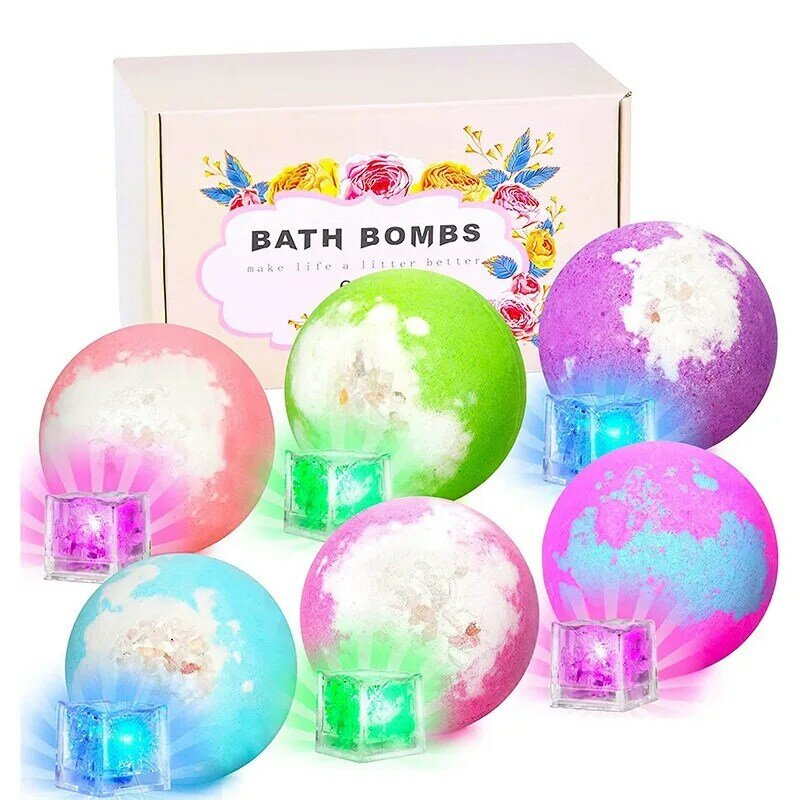 Spazzola da bagno Bubble Ball cura del corpo bagno Scrub spugna schiena olio essenziale esplosione bagno sale palla ammollo bagno palla da bagno