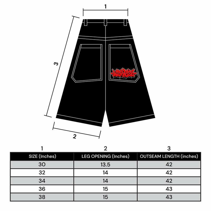 Harajuku Wexwear Grafik bestickte Baggy Jeans Streetwear Y2k Jeans Männer Frauen hohe Taille breite Hose schwarze Skateboard hose