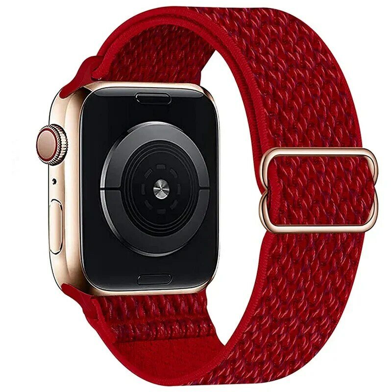 Rekbare Lus Voor Apple Watch Band Ultra 9 8 49Mm 41 45 44 40Mm 38 42Mm Elastische Riem Armband Voor Iwatch Serie 7 6 Se 5 4 3