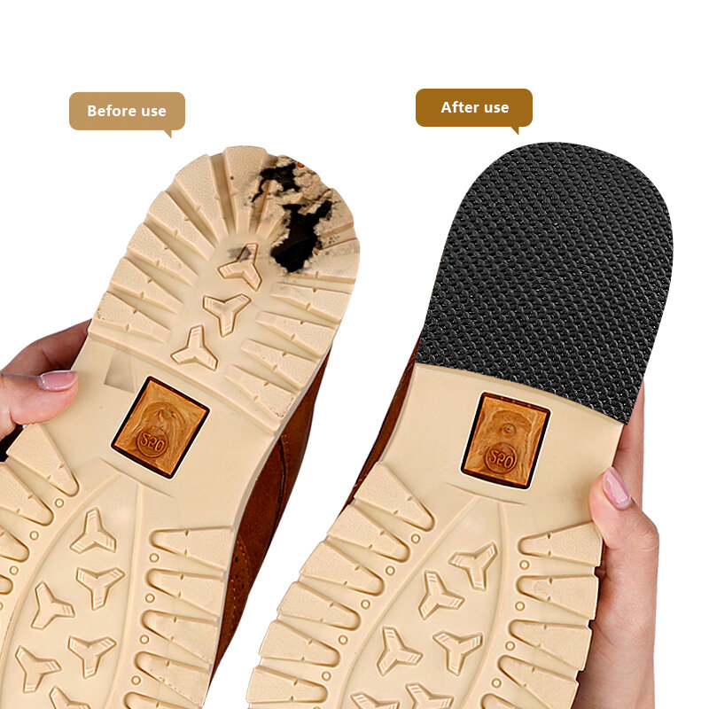 Mesh-Muster Schuhsohle Anti-Wear Mute Aufkleber High Heels Schuhsohlen Anti-Rutsch-Aufkleber selbst klebende Schuh loch Reparatur Patch