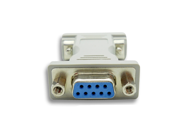 Adattatore a foro VGA da 15 pin a DB9 cavo di comunicazione adattatore per porta seriale da 15 maschio a DB9 femmina