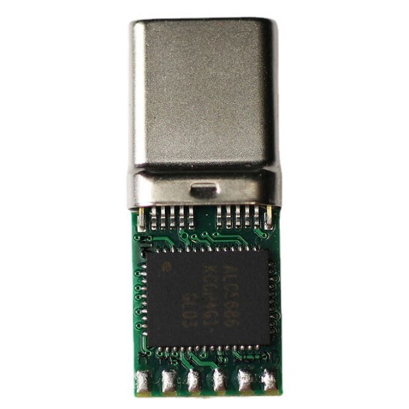 Tipo-C Digital Áudio Headphone Plug, DAC Decodificação Conector Adaptador, ALC5686 Chip