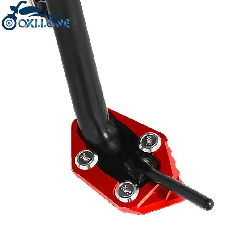 Motorcycle Accessories YZF-R3 R25 Side Stand Enlarge Plate Kickstand Extension FOR Yamaha YZF R25 R3 MT-03 MT03 ABS NIKEN GT