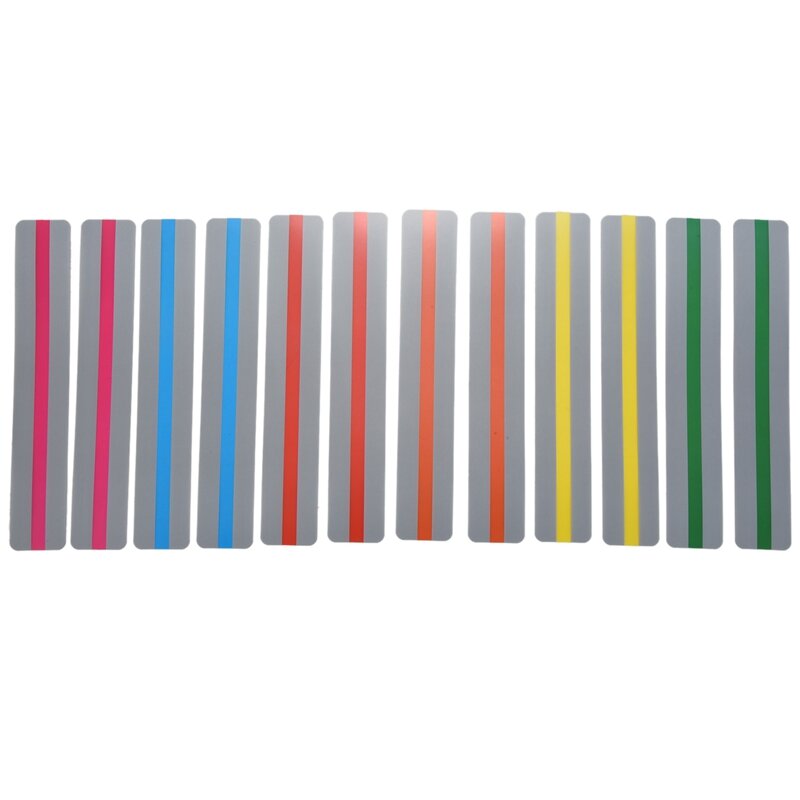 12Pcs Guided Reading Strips Highlight Strips Colored Overlay Bookmarks Help With Dyslexia Teacher Supply Assistant