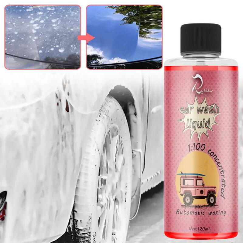 Auto Reinigungs schaum große Kapazität hohe Konzentration Super Shampoo Auto wäsche Wasch wäsche liefert Schaum 120ml Auto Flüssigkeit Auto y4n8