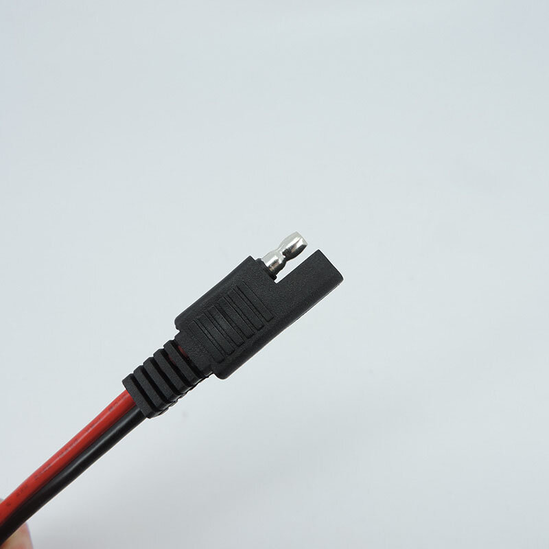 14AWG 36CM 2Pin SAE pelepas cepat pasang Ke baterai klip buaya 10A kabel klem kabel konektor L1