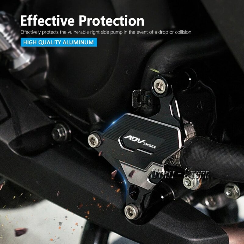Nieuw Voor Honda Adv 350 Adv350 Forza Forza 350 Forza350 2022 2023 Waterpomp Cover Beschermer Beschermer Accessoires Aluminium