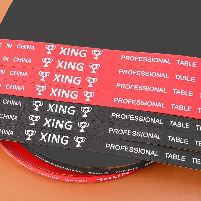 Table Tennis Racket Edge Tape, Fita lateral protetora profissional de Ping Pong Bat, Protector Strip Acessórios, 2 10Pcs