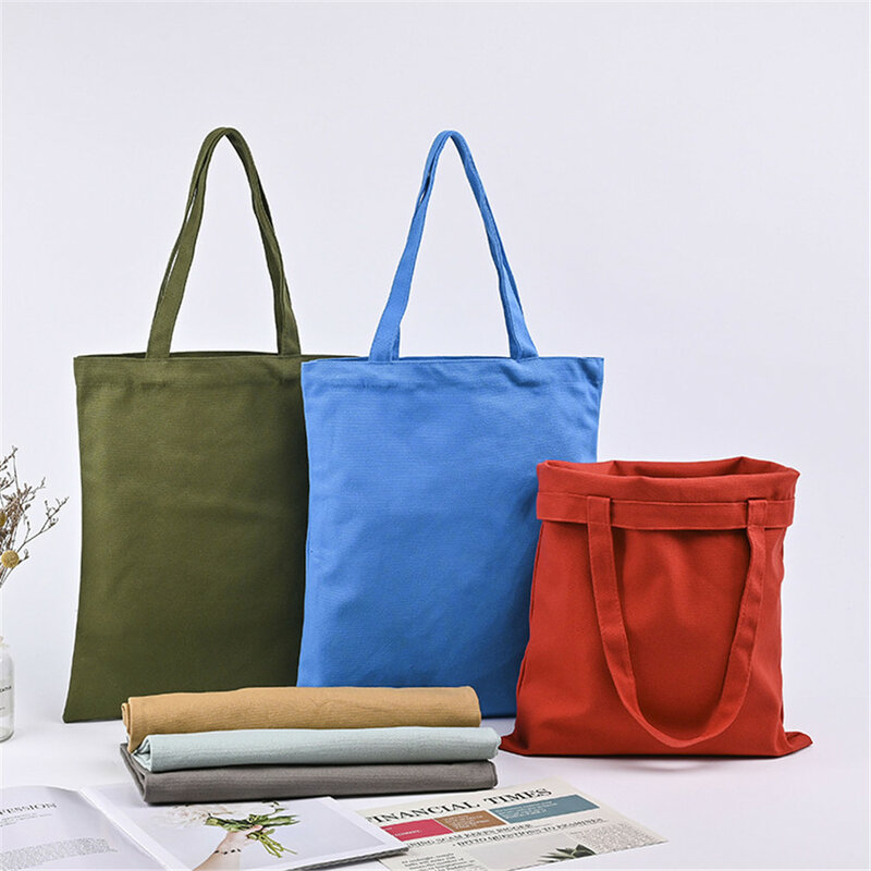 New Portable Environmentally Friendly Foldable Diy Portable Canvas Bag For Women  Art Tool Storage Bag Art Students Sketch Bag