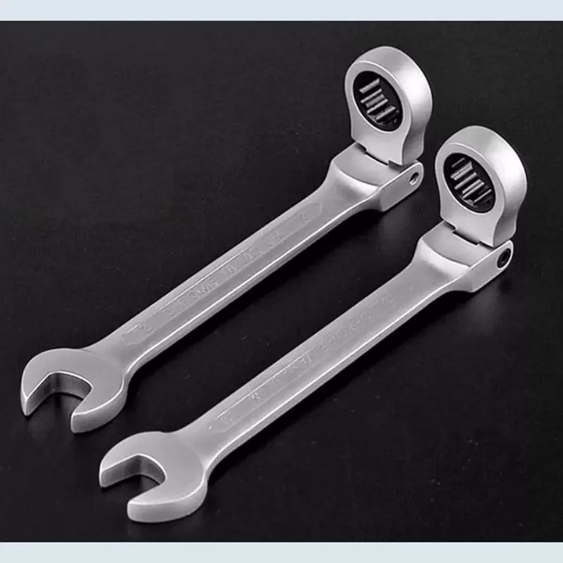 Flexible Head Combination Ratchet Wrench Dual-Use Ratchet Wrench tools Torque Gear Socket Nut Tools