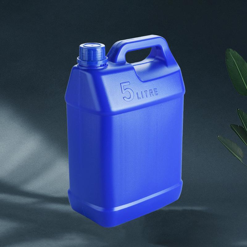 Oil Jug Container 5L Portable Water Container With Reinforced Screw Lid HDPE Construction Jerry Can Fuels Tank Fuels Can Diesel