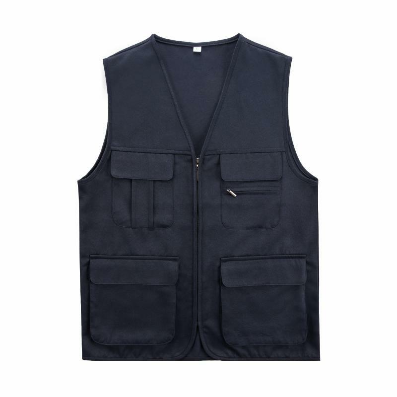 customized LOGO new casual spring and autumn Joker young men's solid overalls sleeveless v-neck women vest top