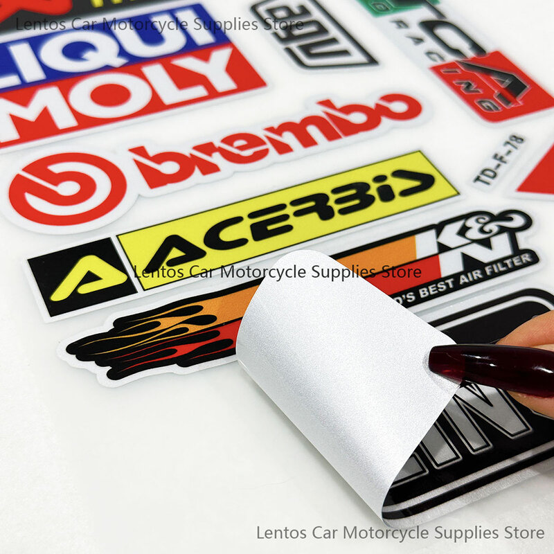 Rennwagen Motorrad Seitenst reifen Aufkleber Auto Styling Vinyl Aufkleber für Honda Motorrad Aufkleber reflektierende Aufkleber Auto Dekor
