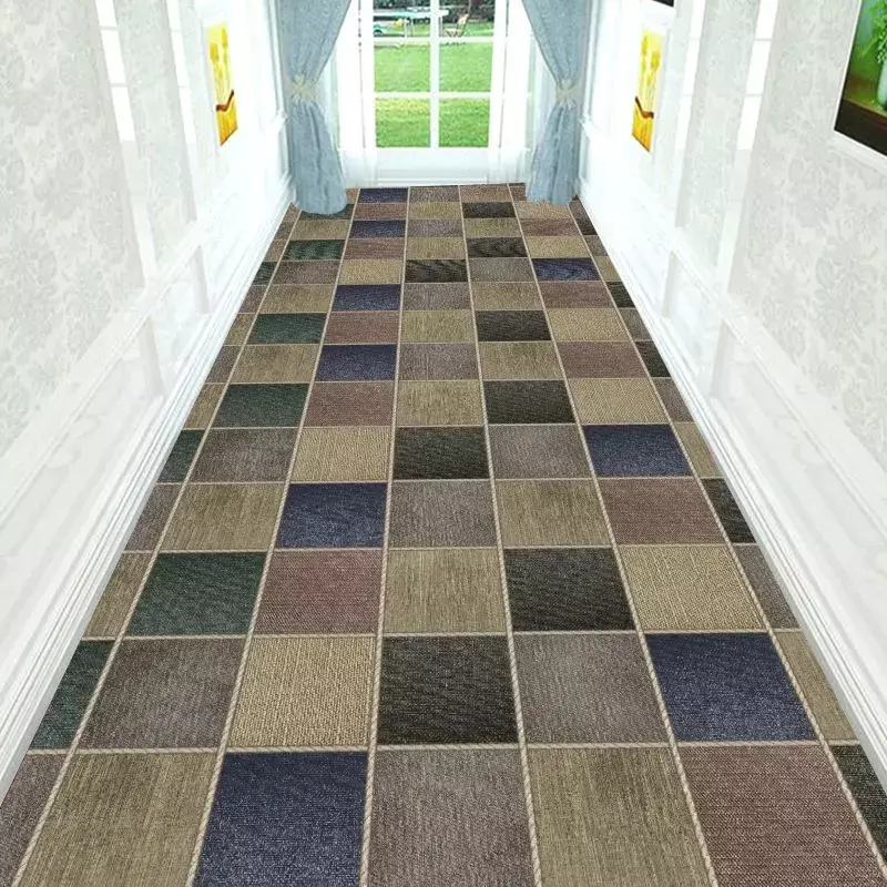 Alfombra de pasillo para el hogar, alfombra de pasillo largo de Hotel, área de sala de estar 3D, alfombra de pasillo de cocina, Alfombra de pasillo de entrada del hogar
