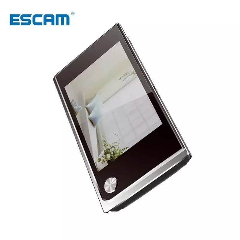 Escam C01 3,5-calowy cyfrowy wyświetlacz LCD 120-stopniowy wizjer fotograficzny monitorowanie wizualne elektroniczna kamera kocie oko kamera dzwonkowa