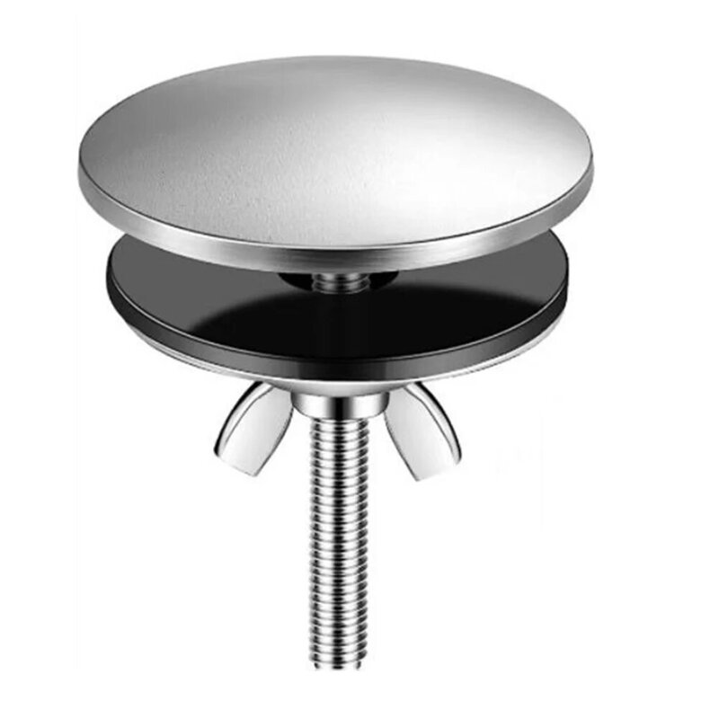 1pcs Stainless Steel Metal Sink Hole Cover 2.3*2in Zinc Alloy Kitchen Faucet Hole Cover Tap Hole Plug Kitchen Parts
