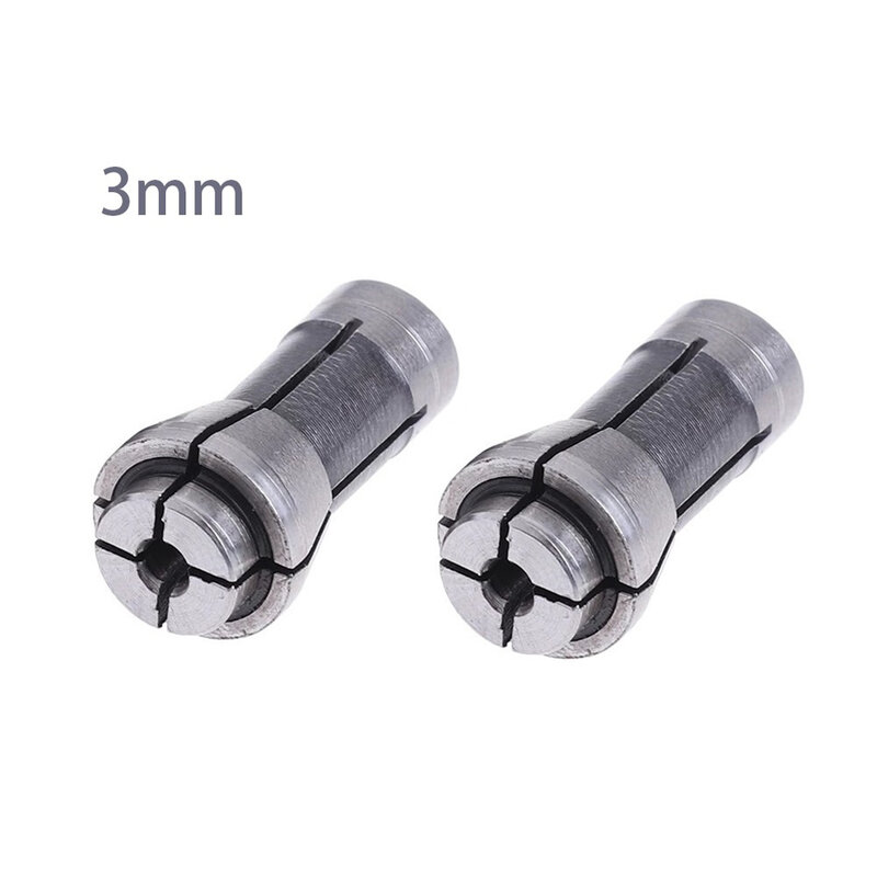 2pcs 3mm/6mm Grinding Machine Clamping Collet Engraving Chuck For Electric Router Milling Cutter Replacement Parts