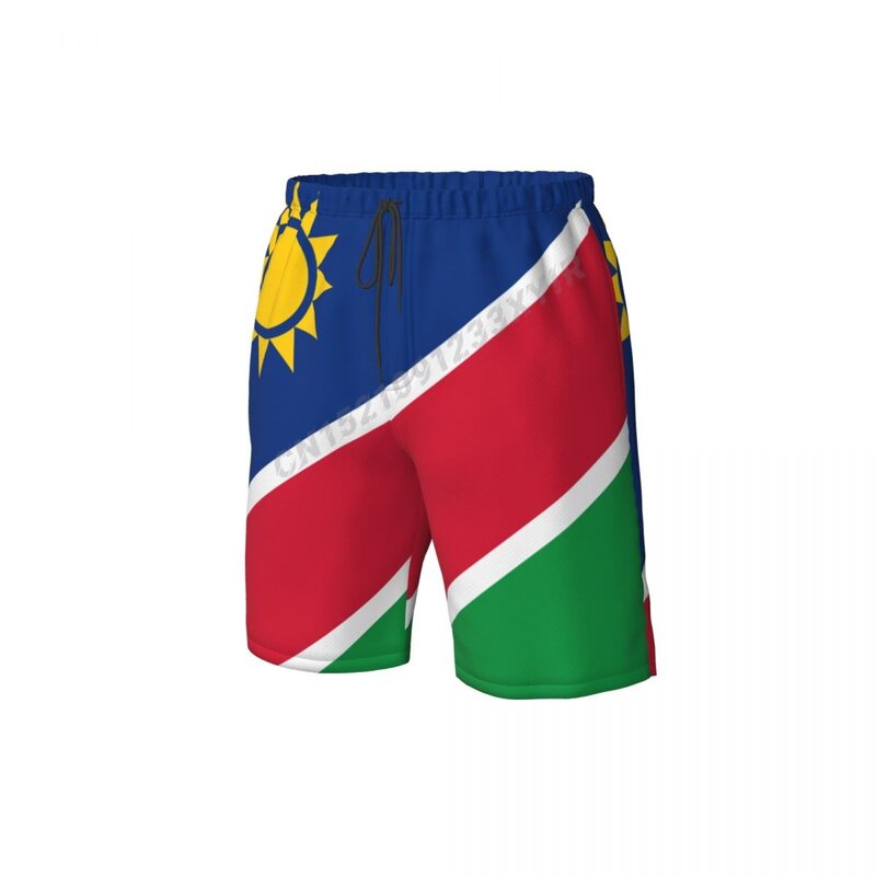 Summer Men's Namibia Flag Beach Pants Shorts Surfing M-2XL Polyester Swimwear Running
