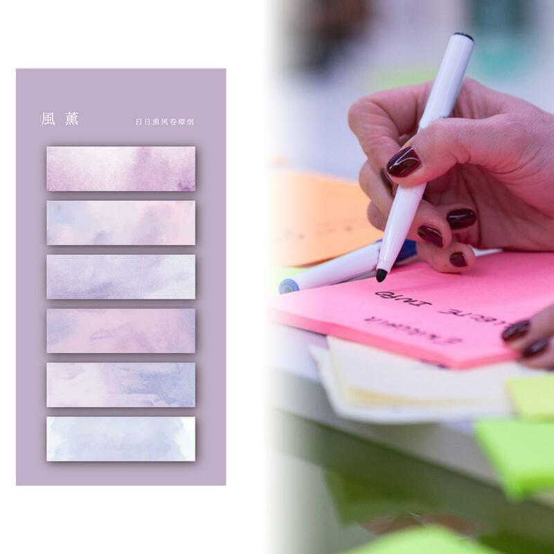 2-4pack Page Marker Writable Handwritten Sticky Notes Tabs for Catalogs files