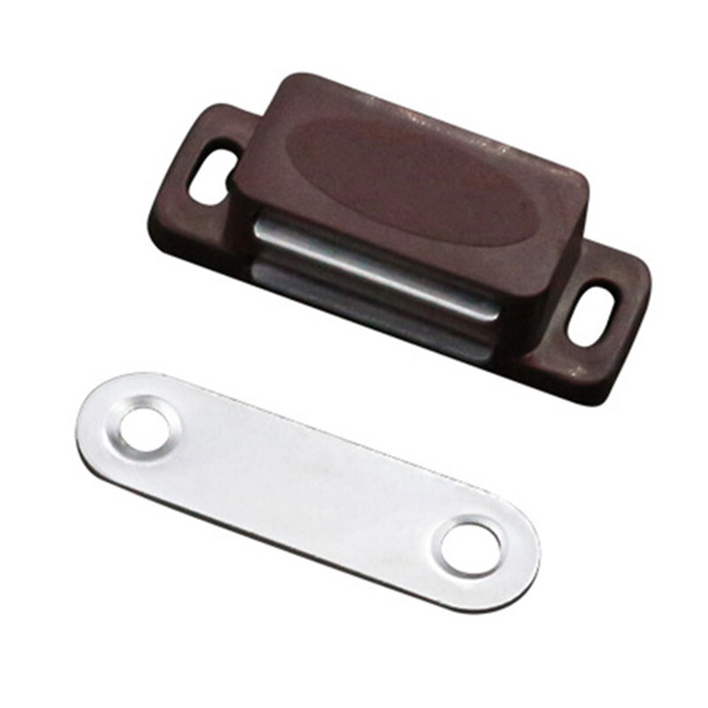 Uchwyt do szafki magnetycznej niezawodny zamiennik bezpieczny biały/brązowy/czarny 1 akcesoria Pc odsysanie szafki