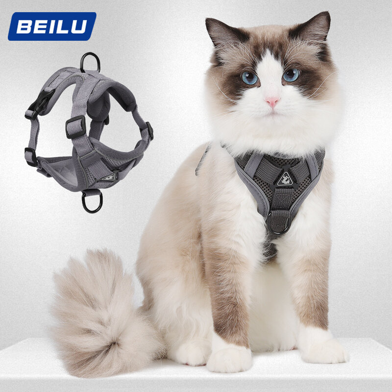 Dog Harness for Big Dog Vest Fashion Chest Strap Reflective and Breathable Cat Walking Rope Dog Rope Cat Harness