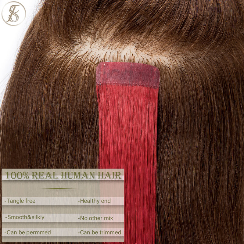 TESS 13g 2 قطعة مشبك صغير في الشعر البشري 3.2 سنتيمتر مشبك شعر 16 بوصة مشبك شعر في الشعر الطبيعي ملحقات نهاية صحية