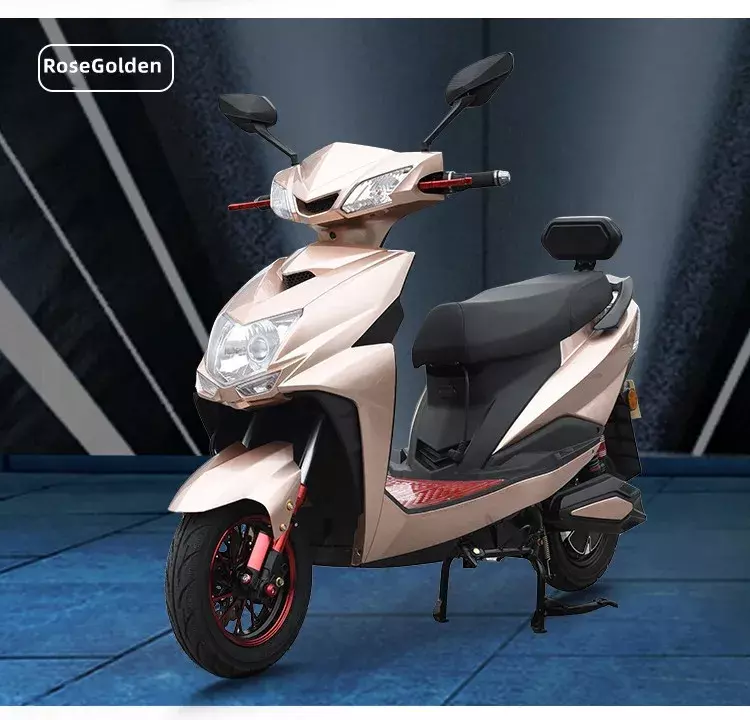 Scooter elétrico de longo alcance, alta velocidade, 1200W, 2 rodas, motocicleta elétrica para venda, venda quente, atacado