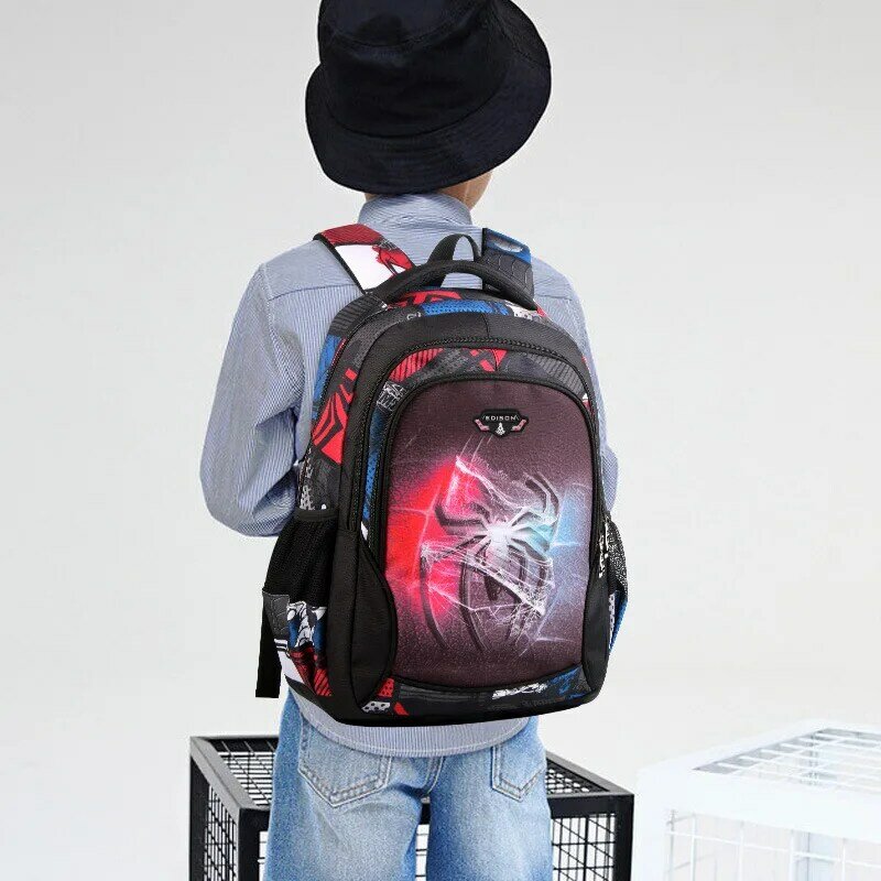 Mochila Escolar con estampado de fútbol para niño y adolescente, bolsa de viaje de Anime, mochilas escolares de fútbol