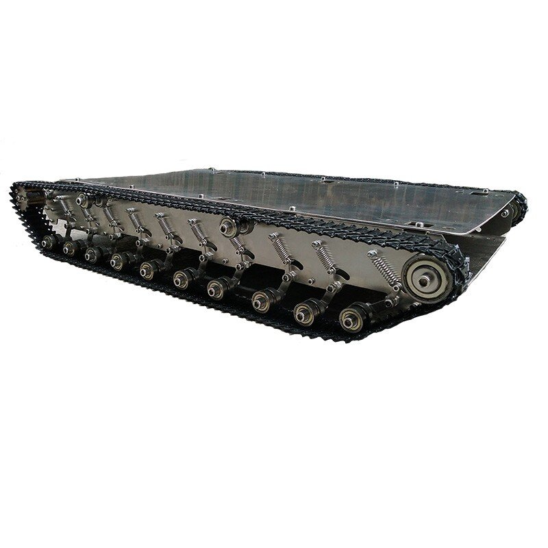 스테인리스 스틸 충격 흡수 탱크, 자동차 로봇 금속 트랙 지능형 섀시, TS900, 20kg 큰 하중, Ts600 업그레이드 버전
