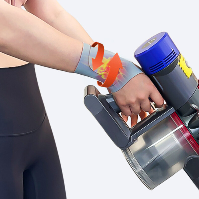 1 buah gelang penopang pergelangan tangan penjepit Gym olahraga gelang Carpal pelindung bernapas cedera bungkus tali pengaman