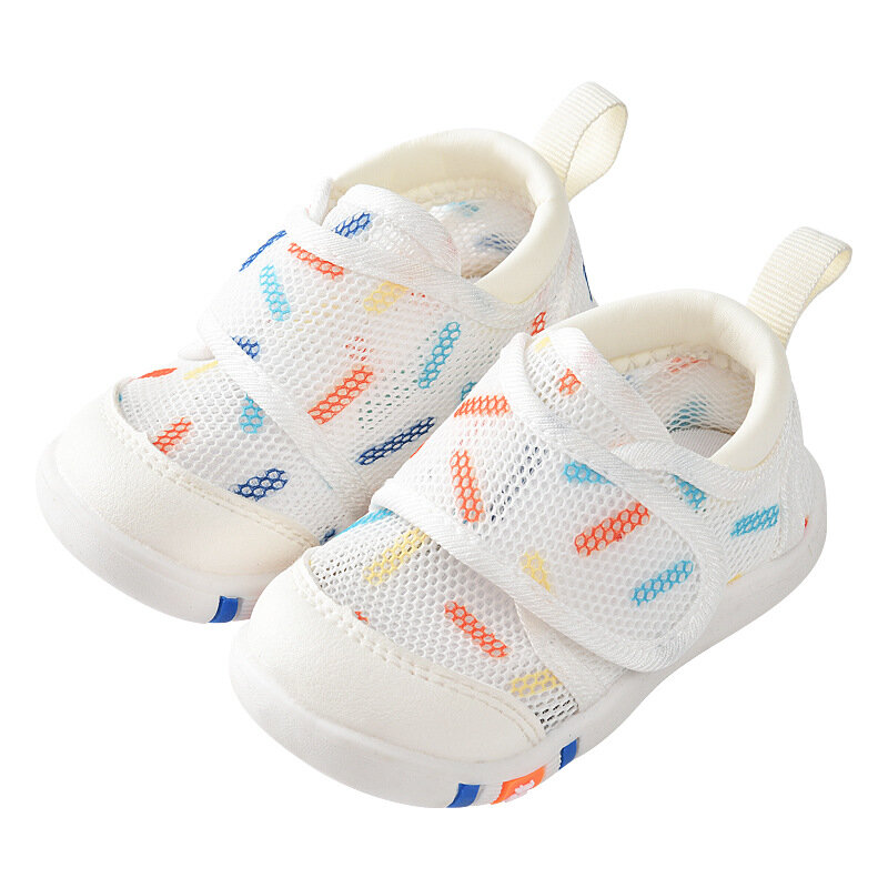 Сандалии Детские сетчатые унисекс, дышащие кроссовки для начинающих ходить мальчиков и девочек 1-5 лет, модная повседневная Уличная обувь, 2022