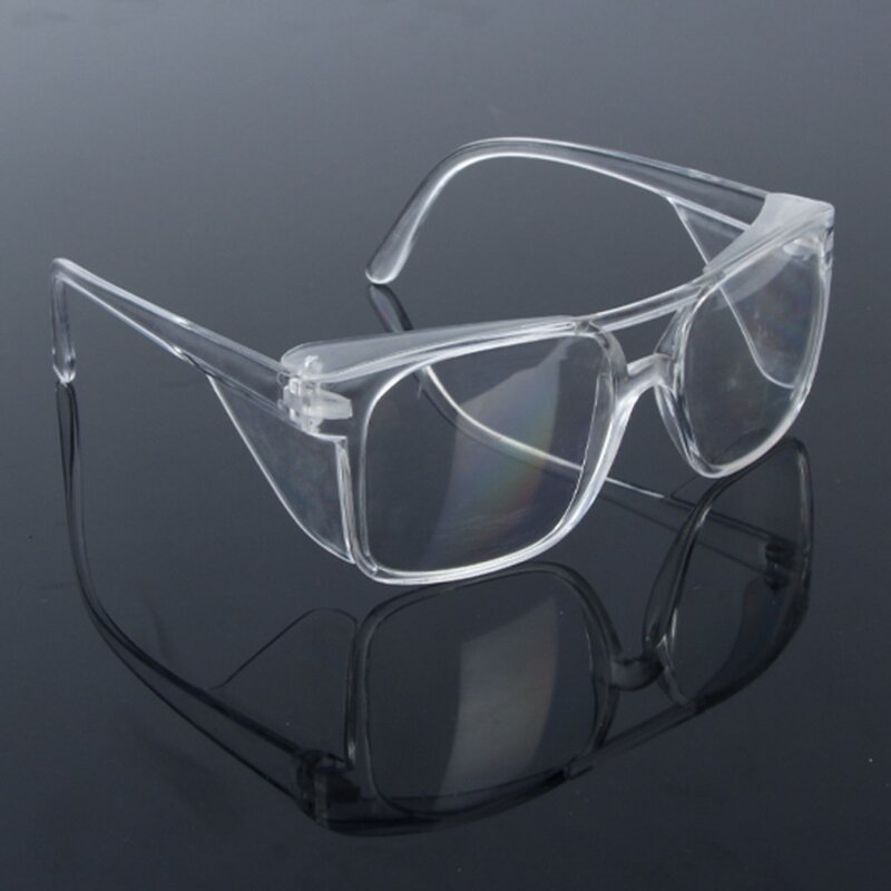 Protective Goggles Transparent Safety Work Lab Goggles Eyewear New Eye Protective Anti Fog Glasses  Riding Windproof Goggles