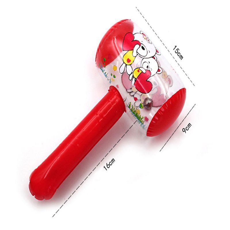 Pädagogisches Hämmerspielzeug Hammer für Baby Handheld Ring Glocke Rassel Kleinkind Geschenk Dropship