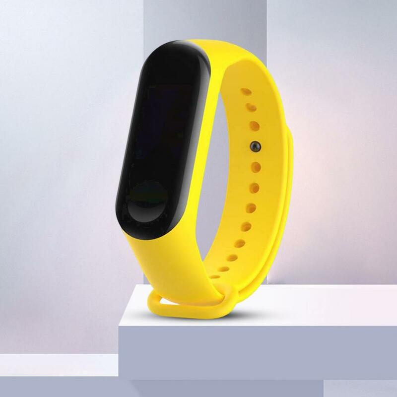 Stylish Watchband Adjustable Accessories Wear-resistant Smartwatch Bracelet Strap Replacement Watchband for Mi Band 3/4/5/6