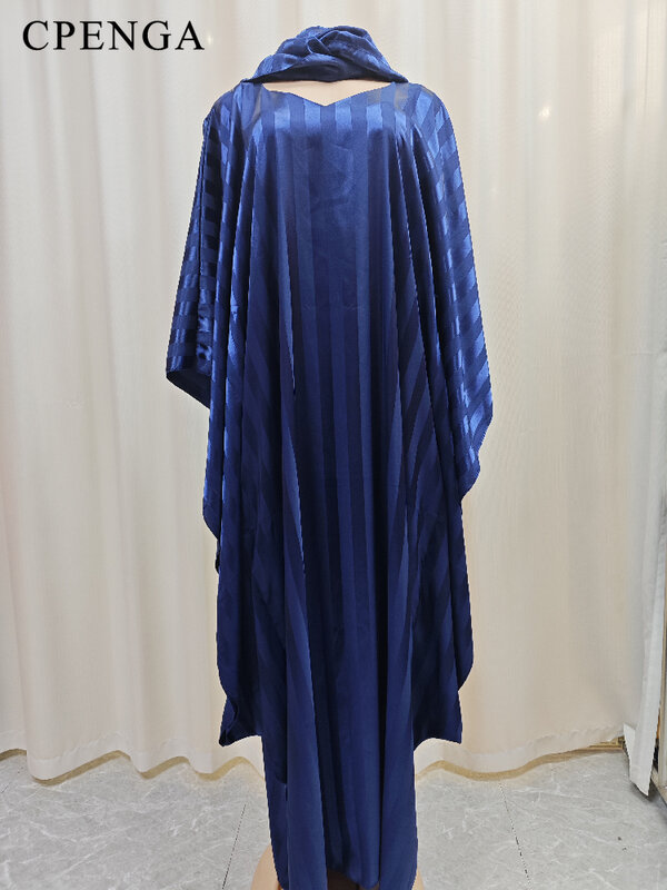 Baru dalam ukuran besar gaun Afrika untuk wanita elegan gaun pesta malam wanita 2024 gaun Kaftan Dashiki jubah panjang Turki