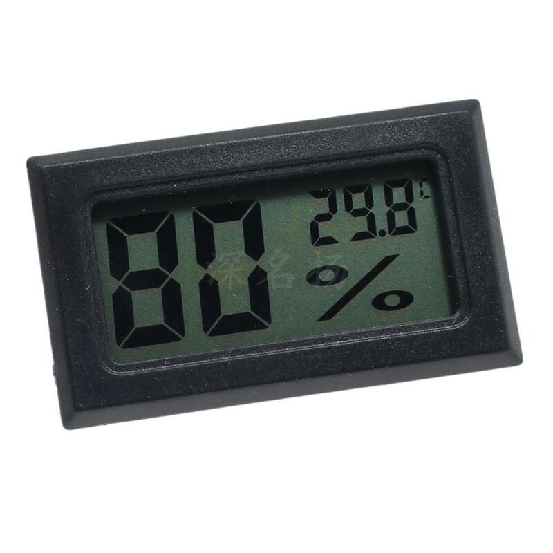ミニLCDデジタル温度計,屋内湿度センサー付きポータブルデジタル温度計