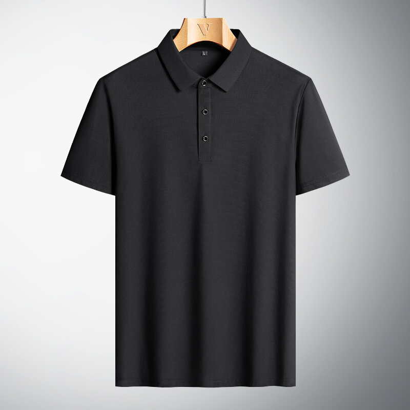 Размера плюс 7XL 8XL 9XL Летняя мужская рубашка-поло с коротким рукавом, Спортивная теннисная футболка для гольфа, Мужская Уличная одежда, высококачественные деловые футболки