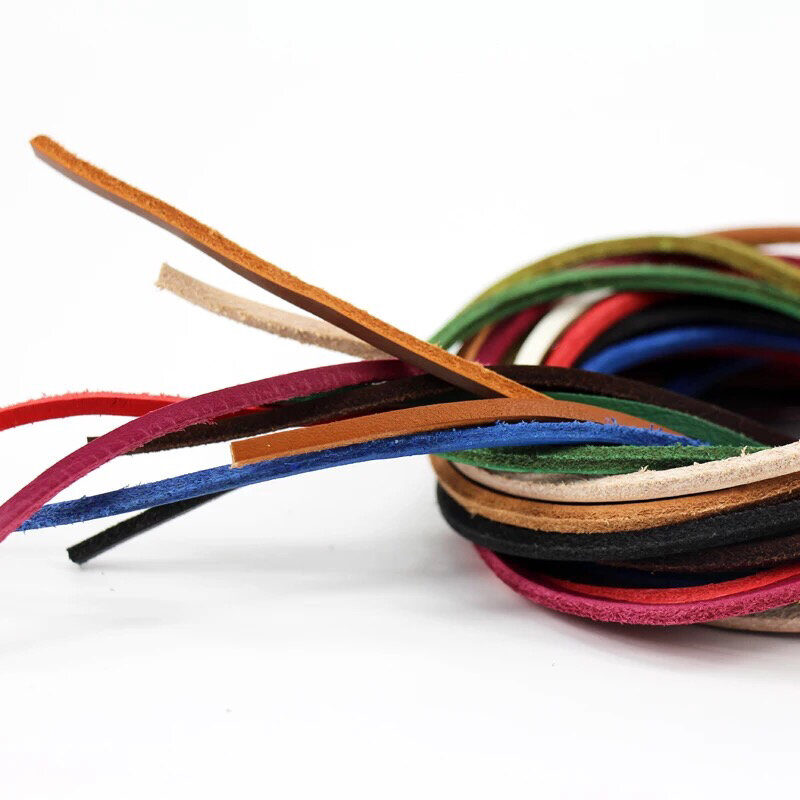 Cordones de cuero de capa superior, cordones de colores sólidos, cordón deportivo, tipo decorativo, P-5, 1 par