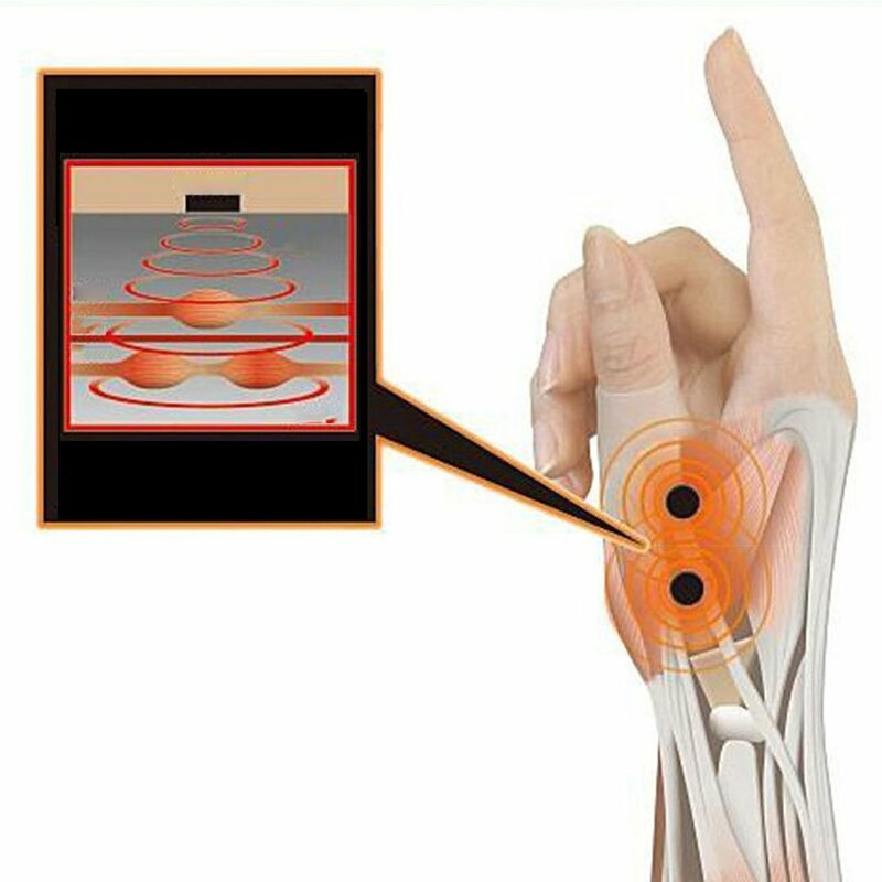 Guanto da polso per terapia magnetica sportiva Gel di Silicone guanti per alleviare il dolore da artrite supporto per il polso guanto correttore di pressione per le articolazioni curative