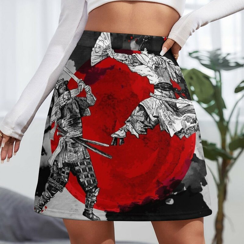 Minifalda DE LUCHA samurái para mujer, moda coreana, moda japonesa, ropa de verano