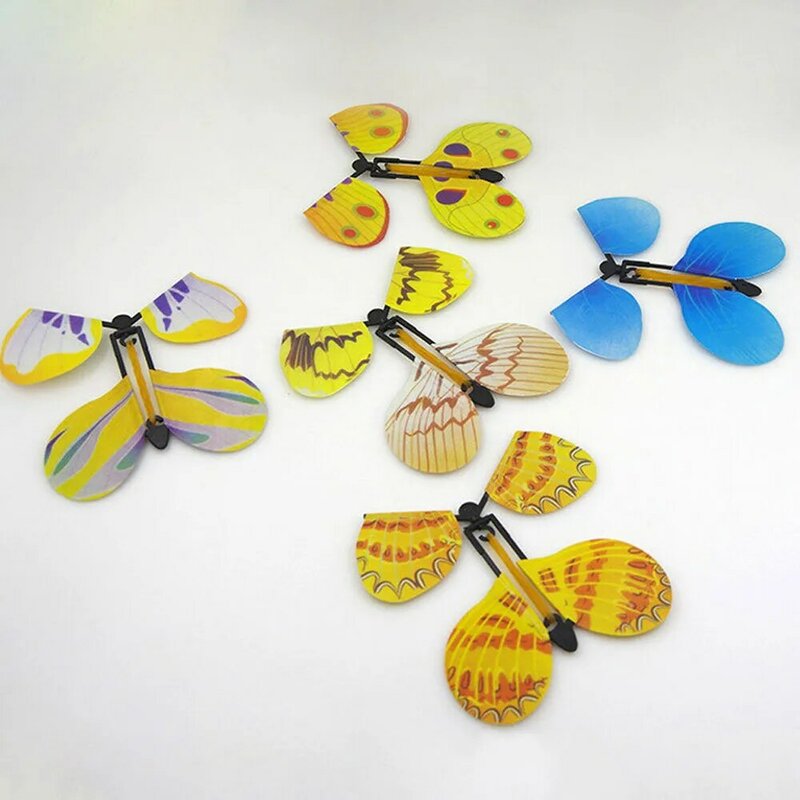 La farfalla volante si trasforma in una farfalla volante Trick Prop Toy giocattoli per bambini giocattoli educativi per bambini giochi di apprendimento per bambini
