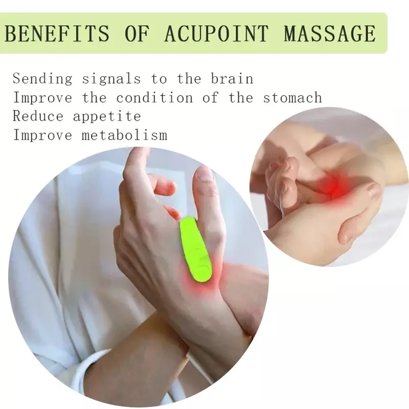 Finger Massage Clip Tiger Mouth Acupoint Clip Hand Thumb Acupressure Point Massager Relaxing Soothing Portable Magnetic Tool