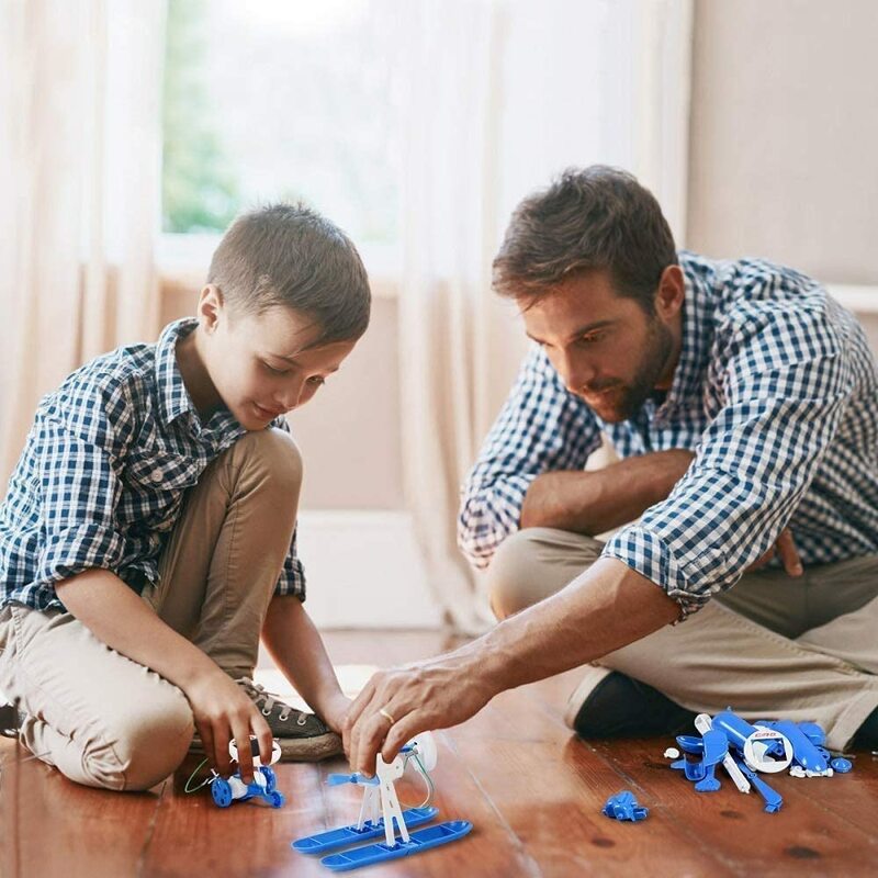 Solar Robot Science Kit giocattoli educativi per bambini principianti, STEM Learning Building Toys for Boys Girls