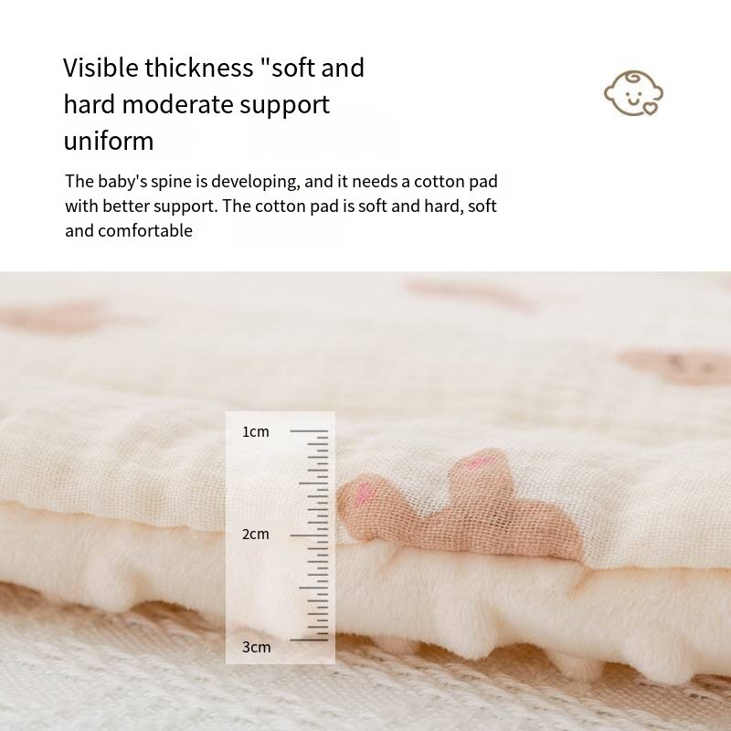 Asiento de algodón para cochecito de bebé recién nacido, accesorio de cojín para carrito esterilla infantil, cómodo y suave de diferentes colores
