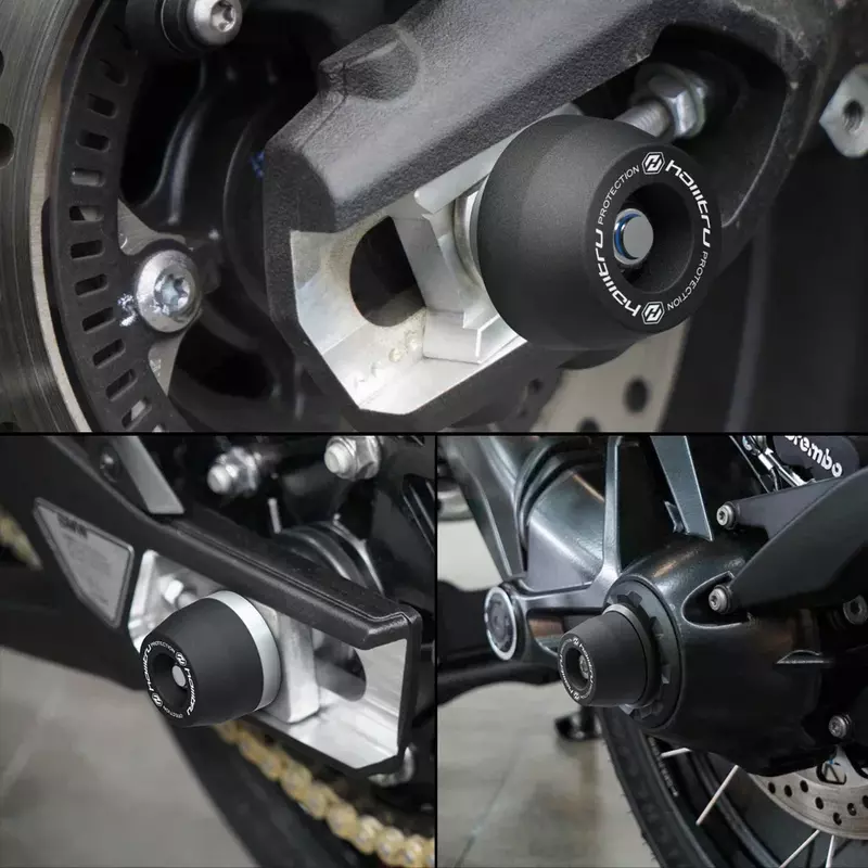 Tył motocykla szpule wrzeciona ochronne dla Ducati DesertX 2022-2023