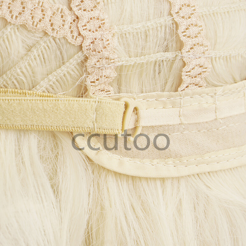 Ccutoo искусственная блондинка в стиле косы парики для косплея Хэллоуин Карнавал вечевечерние НКА ролевая игра шапочка парика