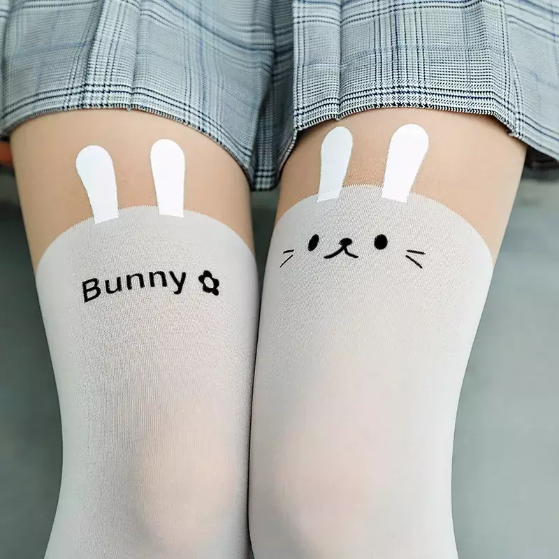 Anime Overknee Socks Sailor cosplay lolita socks Cat Cute girl Cartoon Leggings stretti calze
