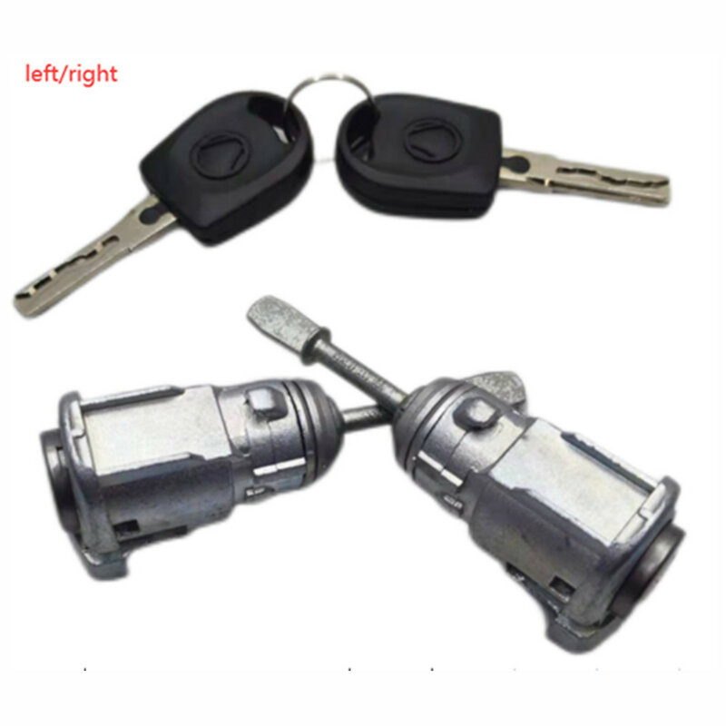 Accessoire de serrure de porte gauche et droite pour VW Polo, lot d'accessoires de voiture