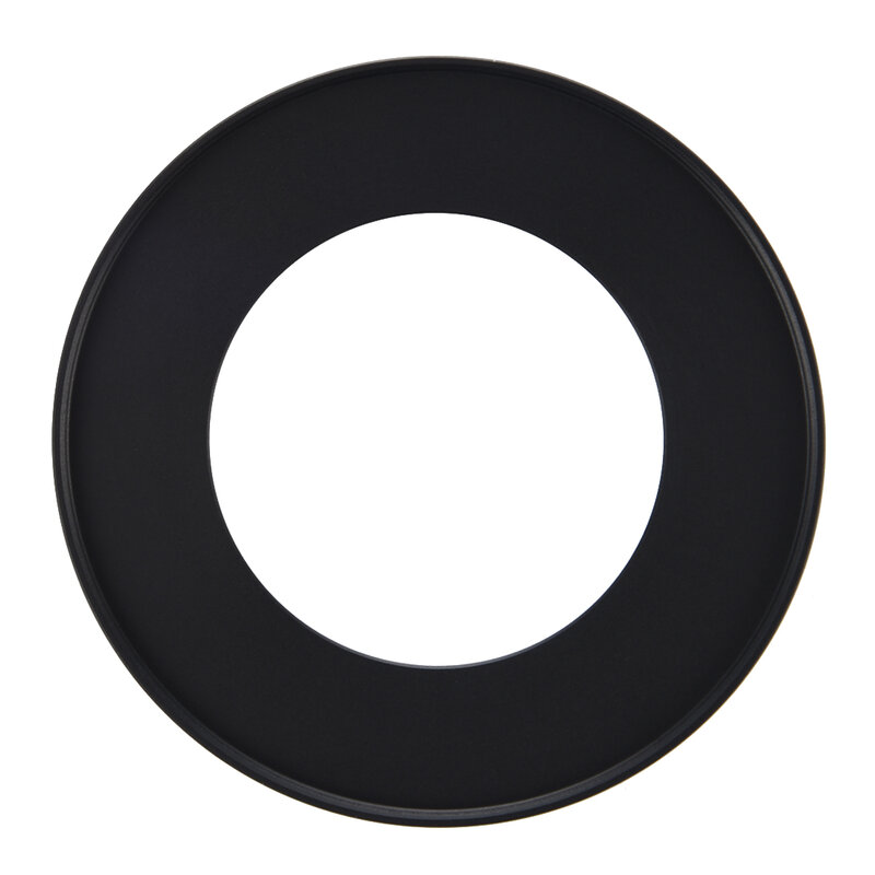 Anel preto para filtro de lente, adaptador 49mm-77mm